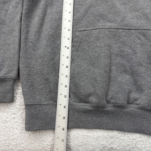 Mens Fox Racing Grey Hoodie Pullover Sweatshirt Size M - Picture 4 of 9